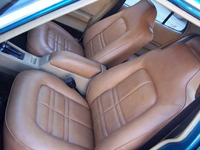 brown seats