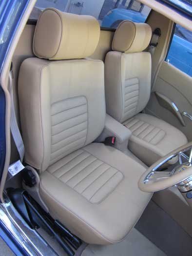 tan seats with seat belts