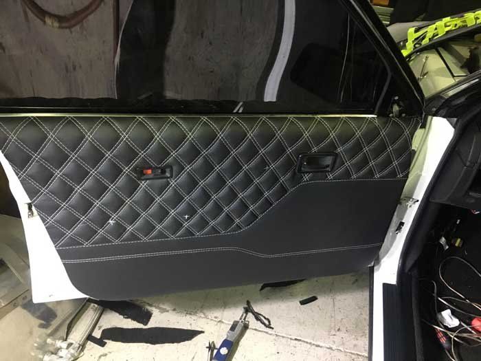 the back of car seats