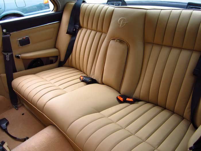 brown customised upholstery classic