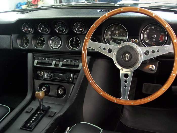 large steering wheel vintage nsw