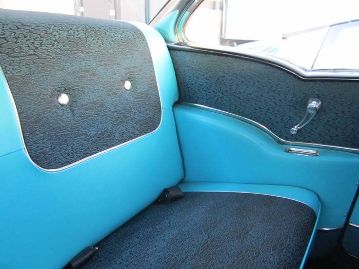 chevy car seat detail