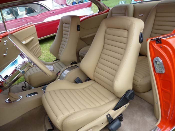 interior tan seats of chevy