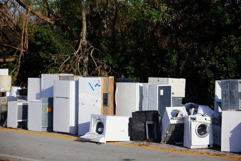 Old Appliances — Gregory, TX — Dawson's Recycling & Disposal, Inc.