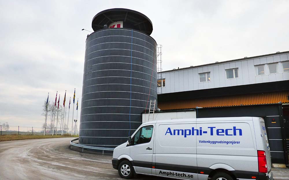 Sprinklertankar och ackumulatortankar