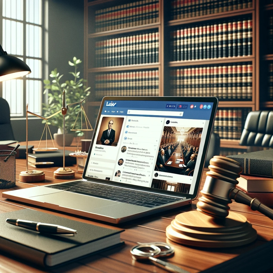 Law firm social media management 