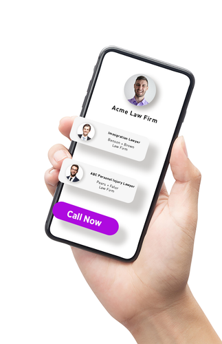 Law firm digital marketing phone call 