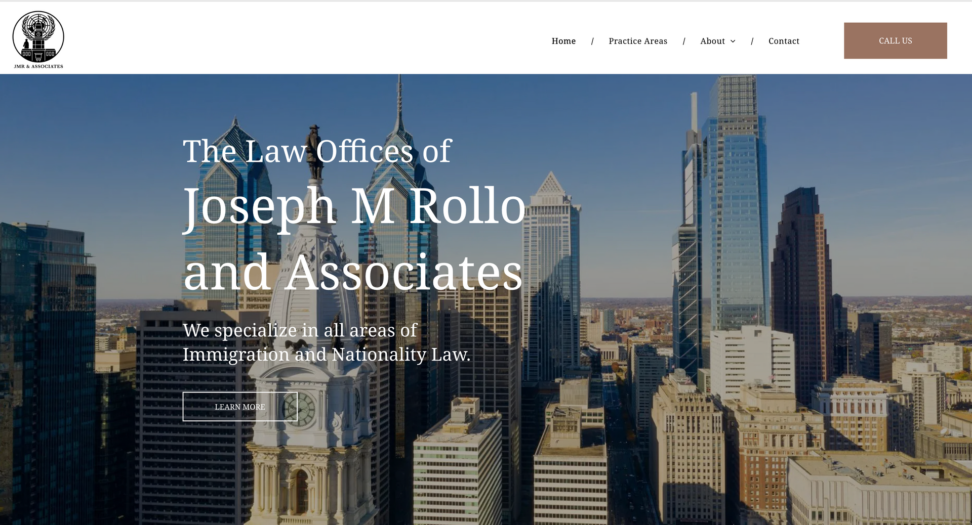 Rollo Immigration Law firm website design