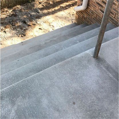concrete stairs