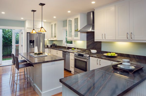 Experts renovated the entire kitchen in Peterborough