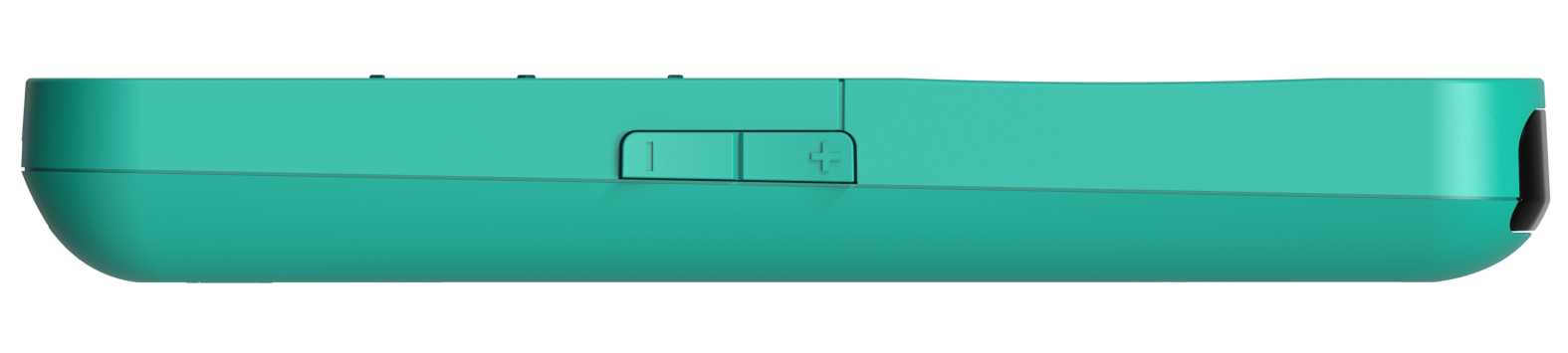 Render of a Podcatcher Pro laying flat seen from the side