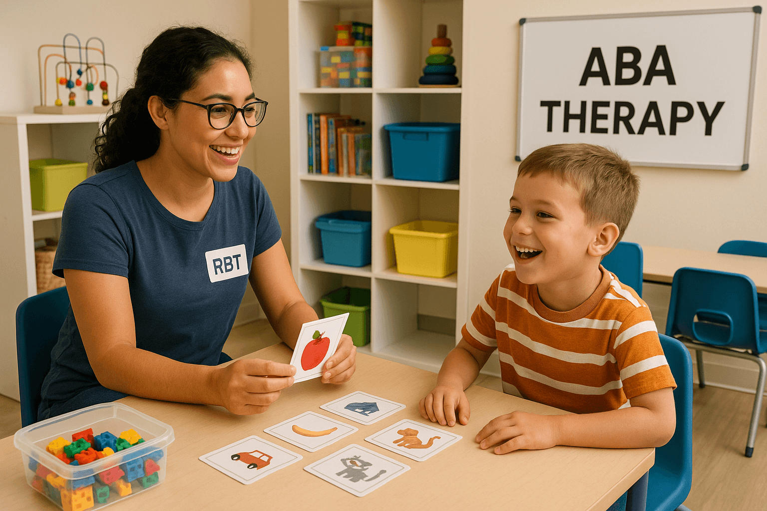 aba therapy happening in center
