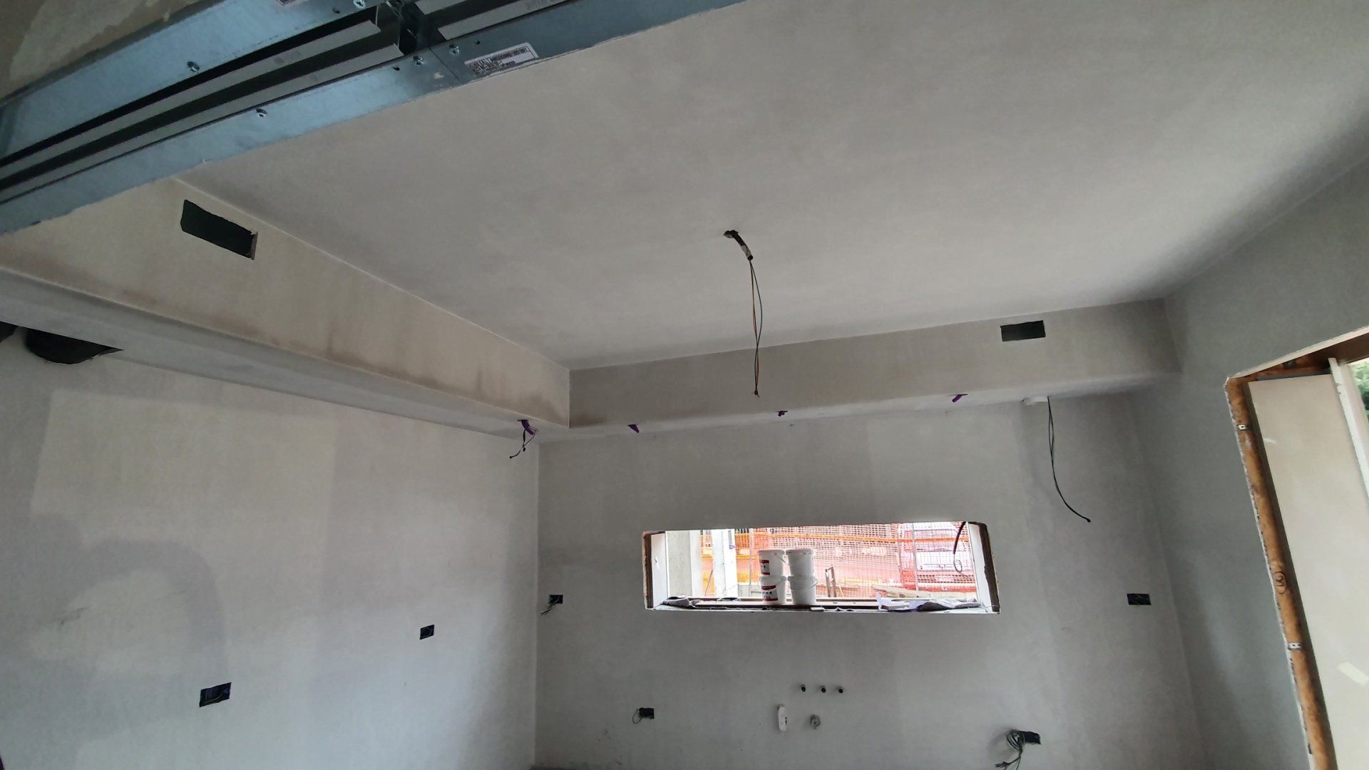 ristrutturazione di una casa con elementi in cartongesso a Bergamo