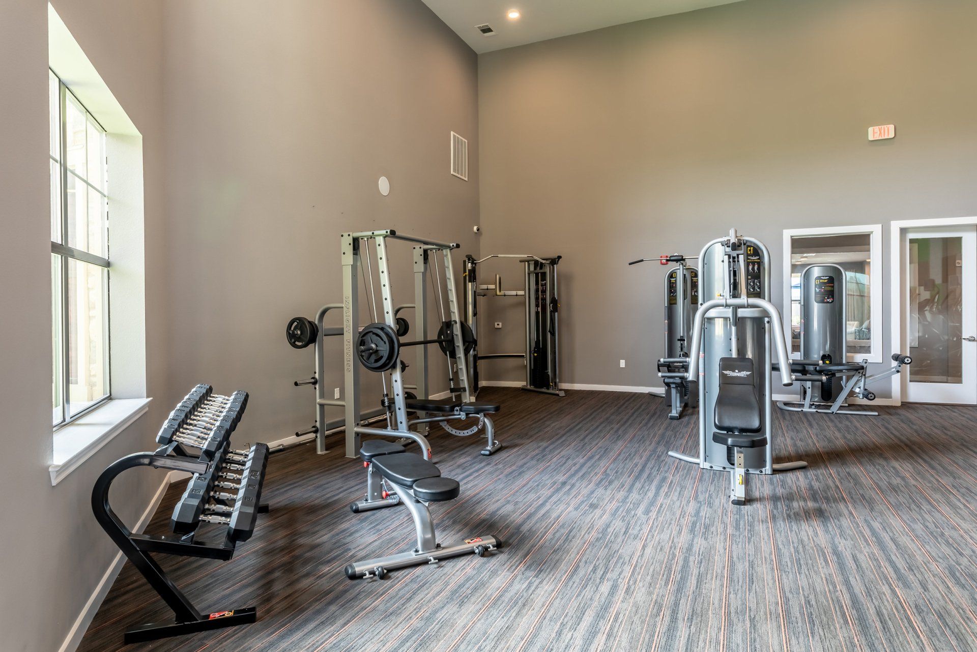 Haven at Liberty Hills | Fitness Center with Weights