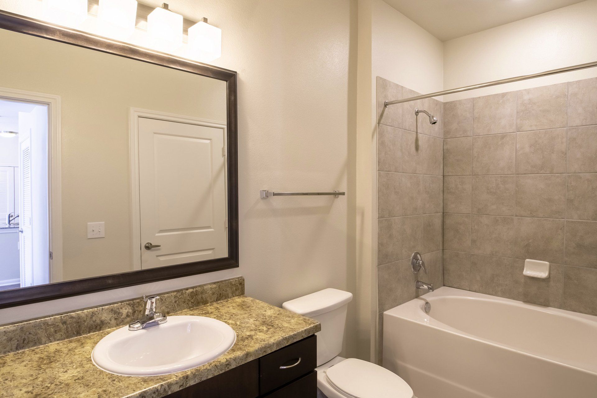 Haven at Liberty Hills | Bathroom with Shower and Toilet
