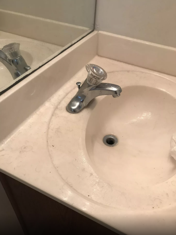 Dirty Bathroom Sink — Jacksonville, FL — Mary Maid Cleaning Service