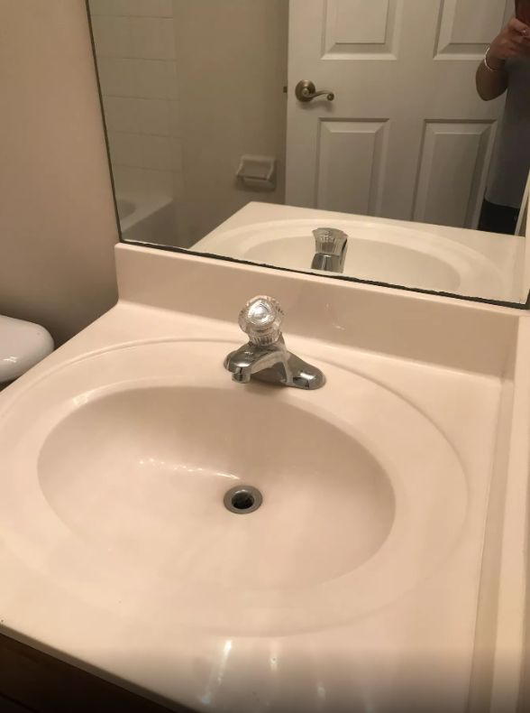 Clean Bathroom Sink — Jacksonville, FL — Mary Maid Cleaning Service