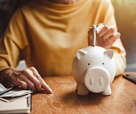 Office Cleaning — Putting Money in the Piggy Bank in Jacksonville, FL