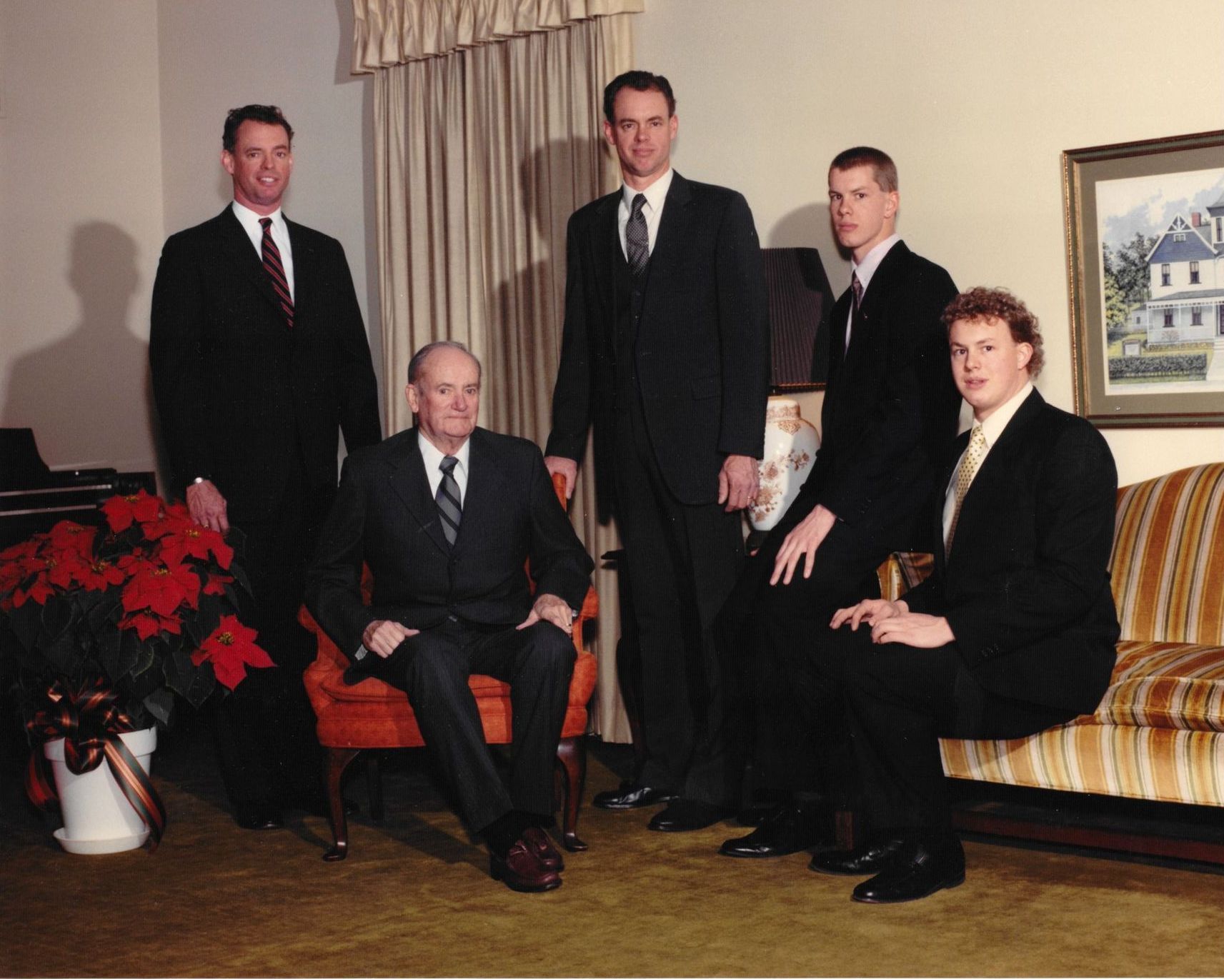 Whitting Funeral Home. 3 Generations of Whitting Family Funeral Directors (from left to right: Scott Whitting, Strettle