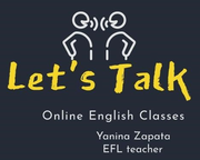 ‘Let’s Talk’ Online English Classes LOGO