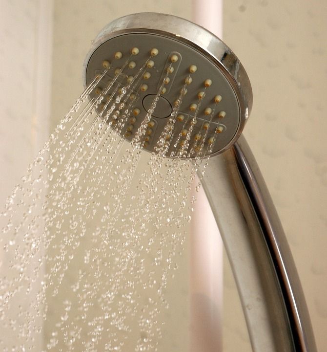 avoid hot water and hot showers