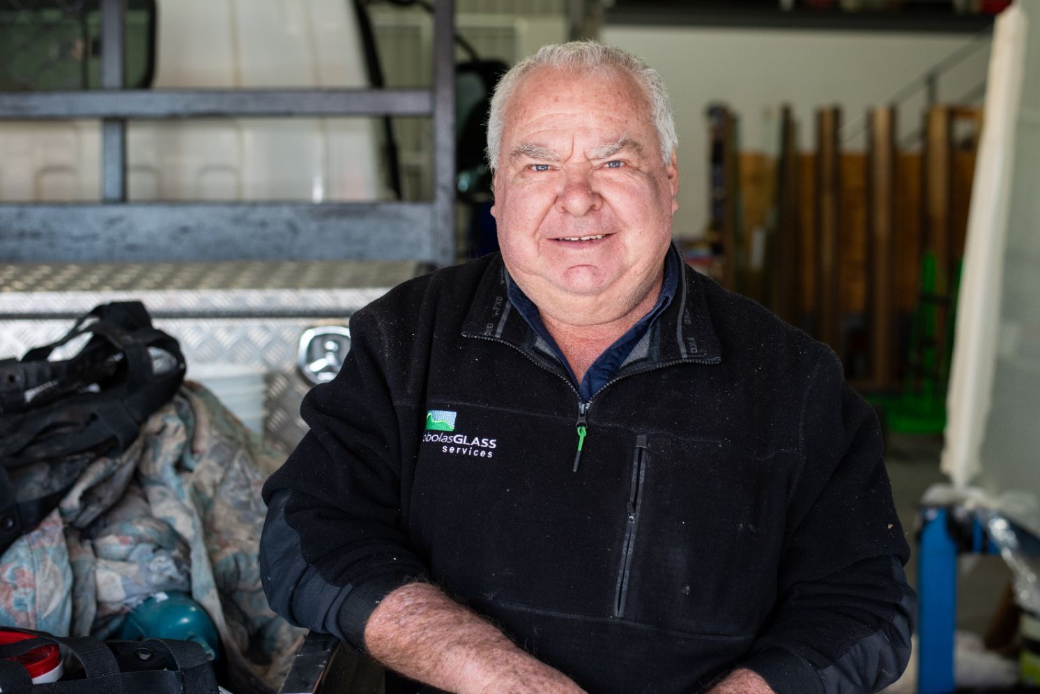 Man Staff Of Canobolas Glass Service — Glass Service In Orange, NSW