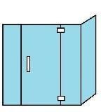 TL93C Custom Heavy Glass Series *6ECU Door — Trenton, NJ — Cooks Glass & Mirror