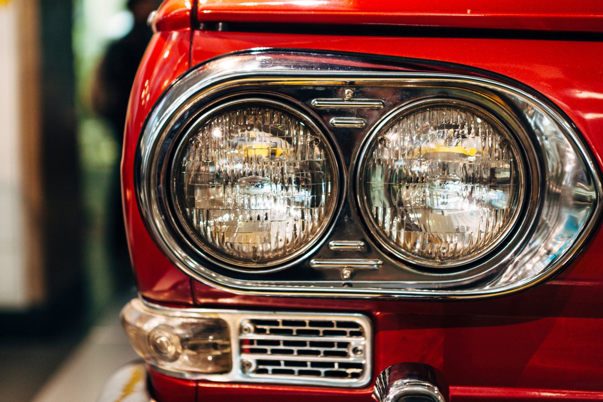 Red Vintage Car Headlights — Fraser, MI — Middleton Auto Parts