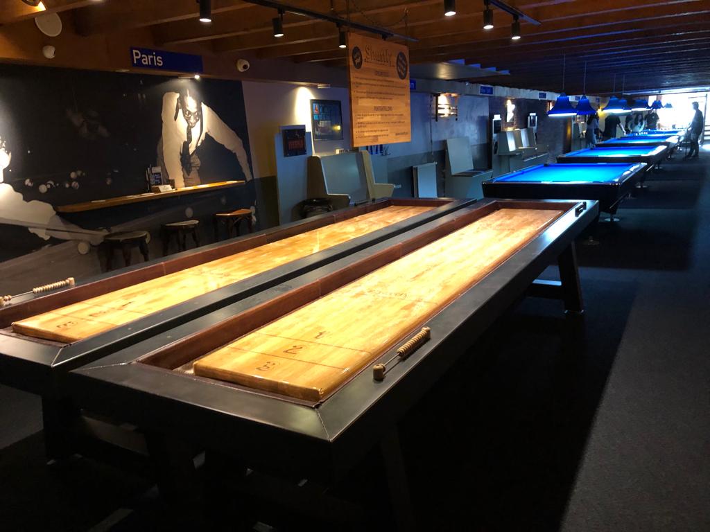 Shuffleboard kaart Shuffleboard locaties in Nederland.