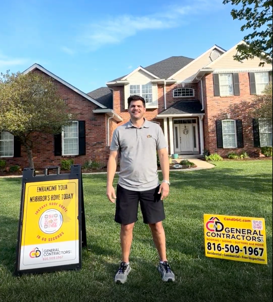 Local roofing contractor near Ballwin MO for roof repair and roof replacement