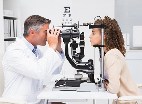 Woman Having Eye Checkup | Roswell, NM | Engstrom Cataract and Laser Center