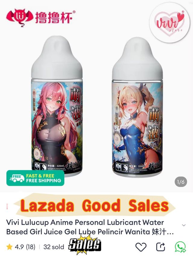 Vivi Store Lulucup Girl Juice Body Lubricant Malaysia