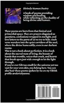Divinely Human Poetry Book