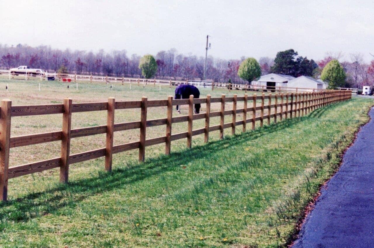 Customer Fence Virginia Beach , VA Buyrningwood Farms Inc