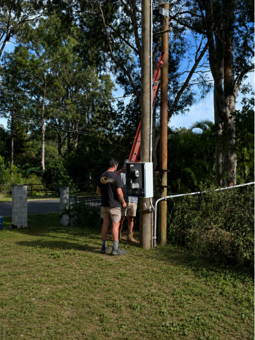 Adapt Energy Solutions performing a 3 phase power upgrade