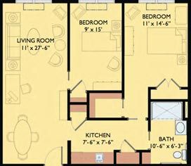 Heathwood Two-Bedroom Apartment - 3D Tour