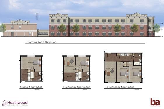 Heathwood Assisted Living Williamsville lay out 