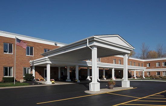 heathwood assisted living in williamsville front entrance