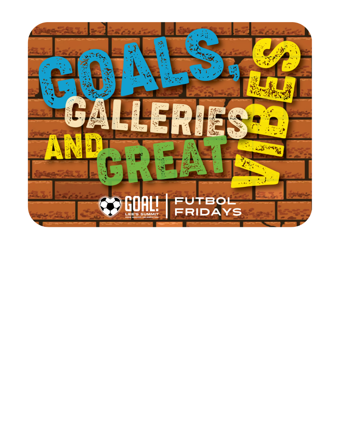 Aerial view of a crowded outdoor event at Green Street. People gather near a building with a large green sign.