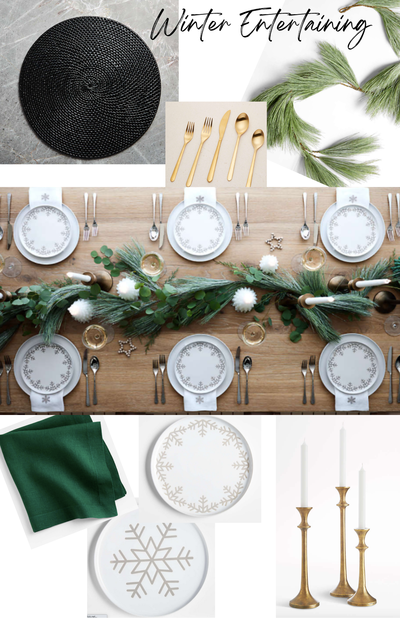 my favorite essentials for holiday entertaining and decor