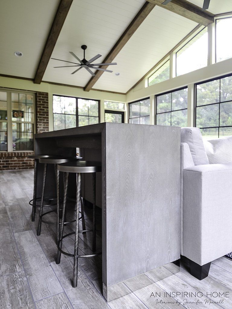 Season Porch Countertop | Charlotte, NC | An Inspiring Home