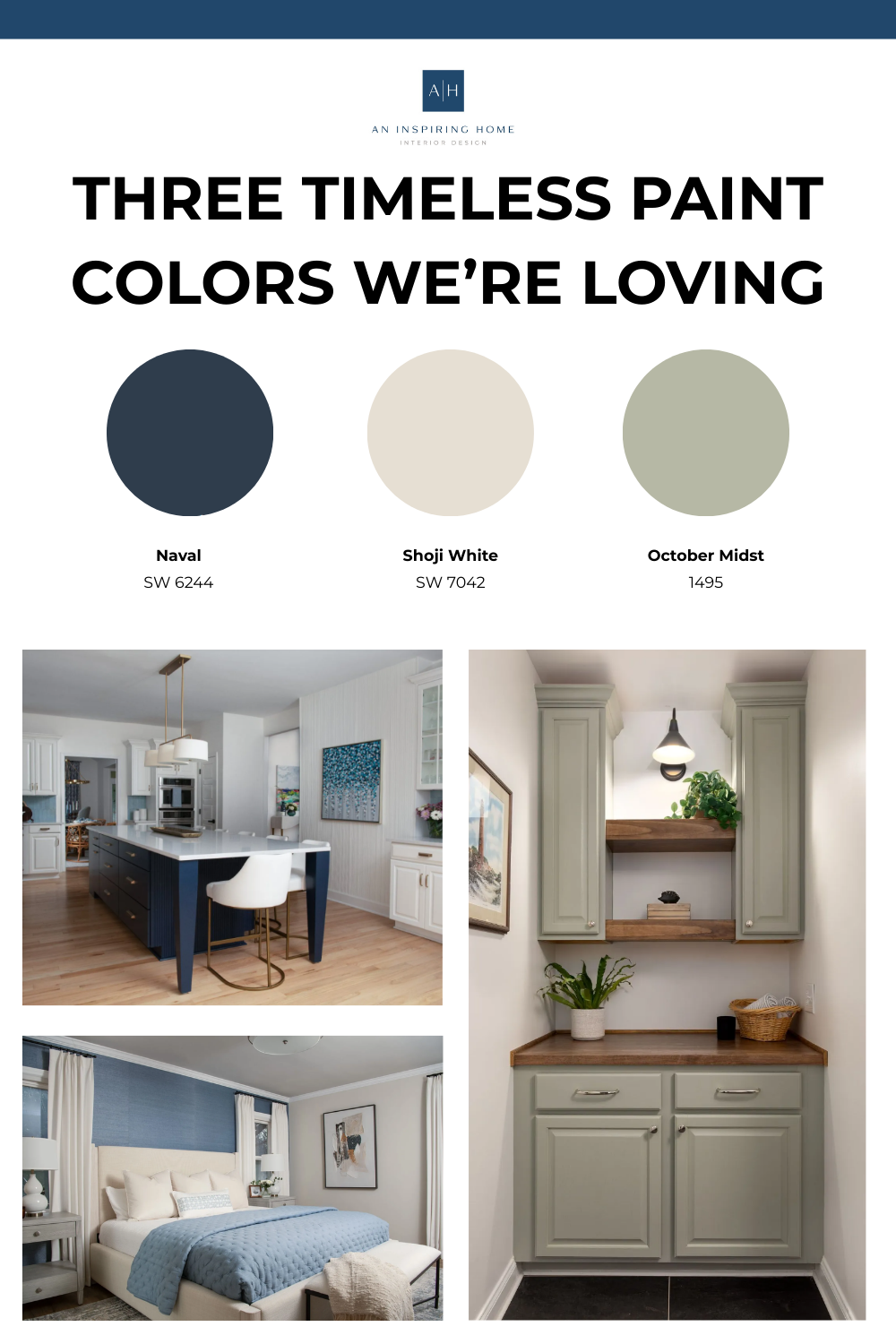 Three Timeless Paint Colors We Keep Coming Back To