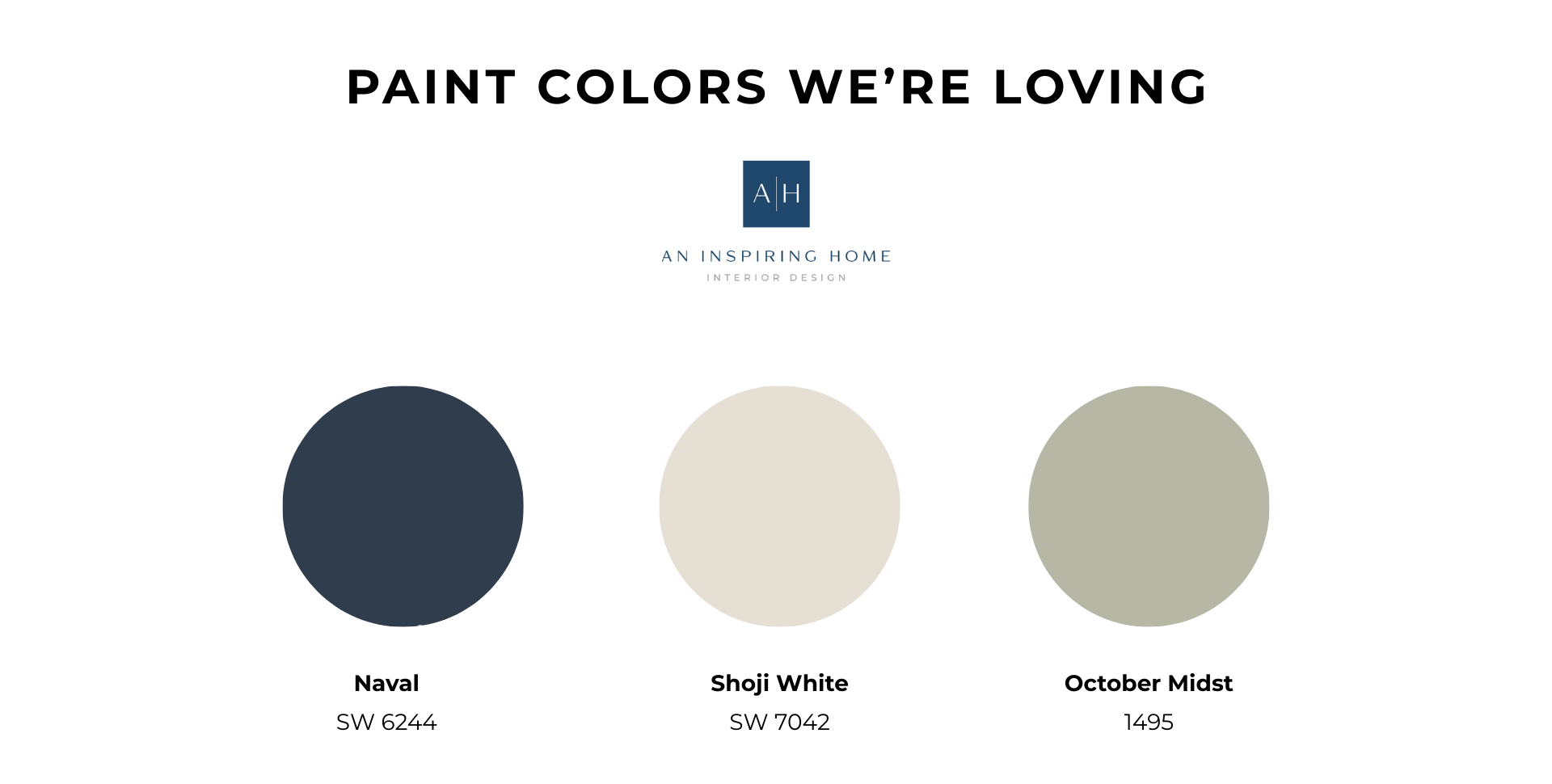 Three Timeless Paint Colors We Keep Coming Back To