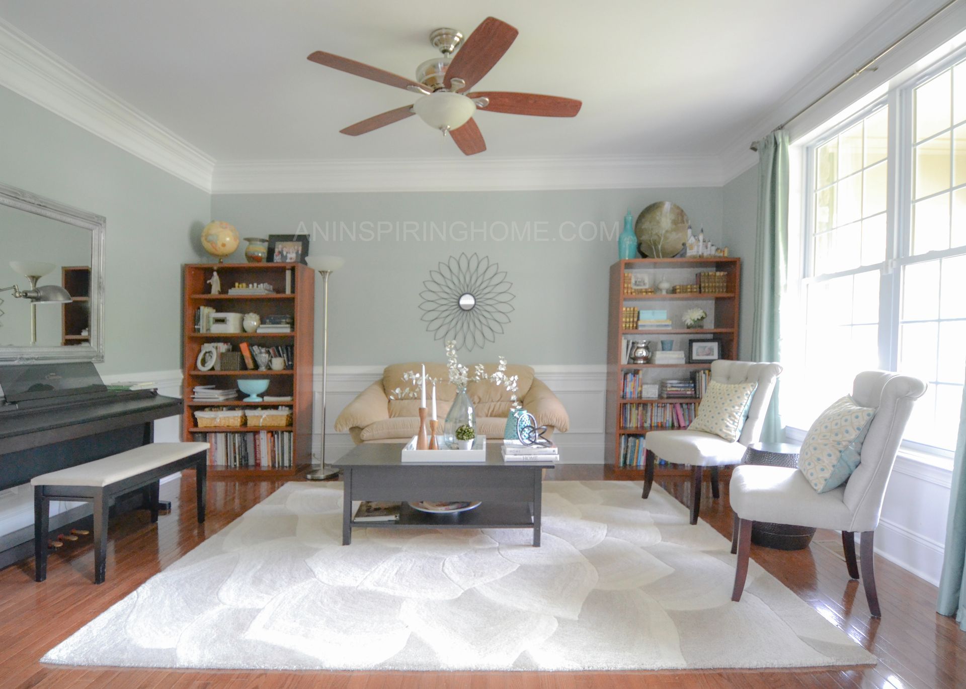 Modern Transitional Living Room Reveal