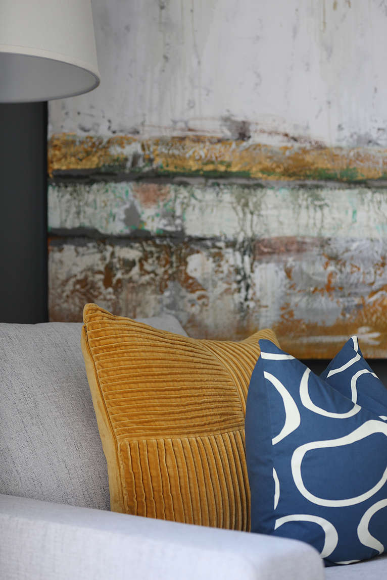 Modern Retreat Seat and Pillows | India Land, NC | An Inspiring Home