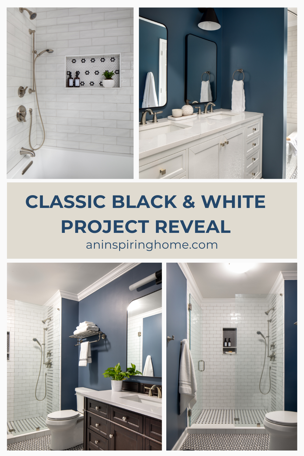 Classic Black & White Project Reveal