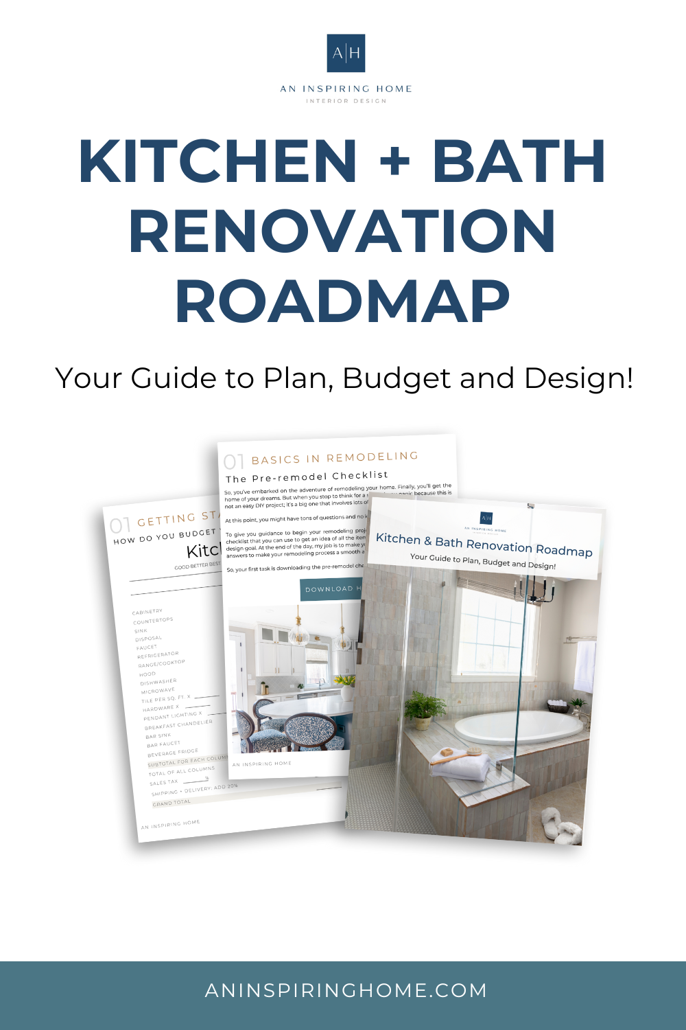 Introducing the Kitchen + Bath Renovation Roadmap