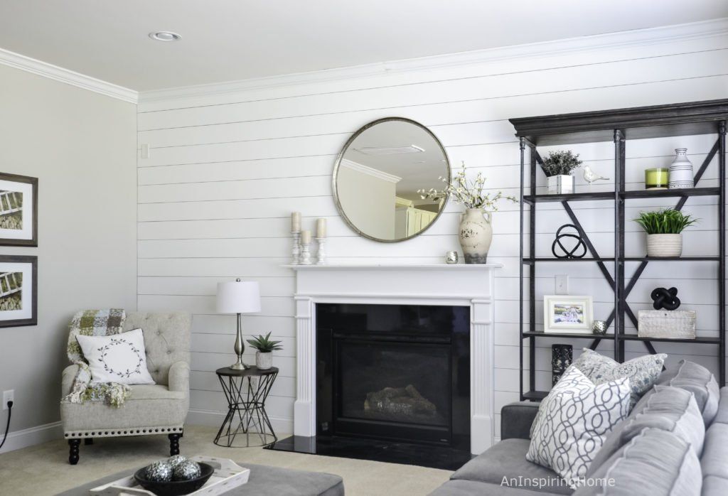 Casual Modern Farmhouse Angle Shot | Charlotte & Waxhaw | An Inspiring Home