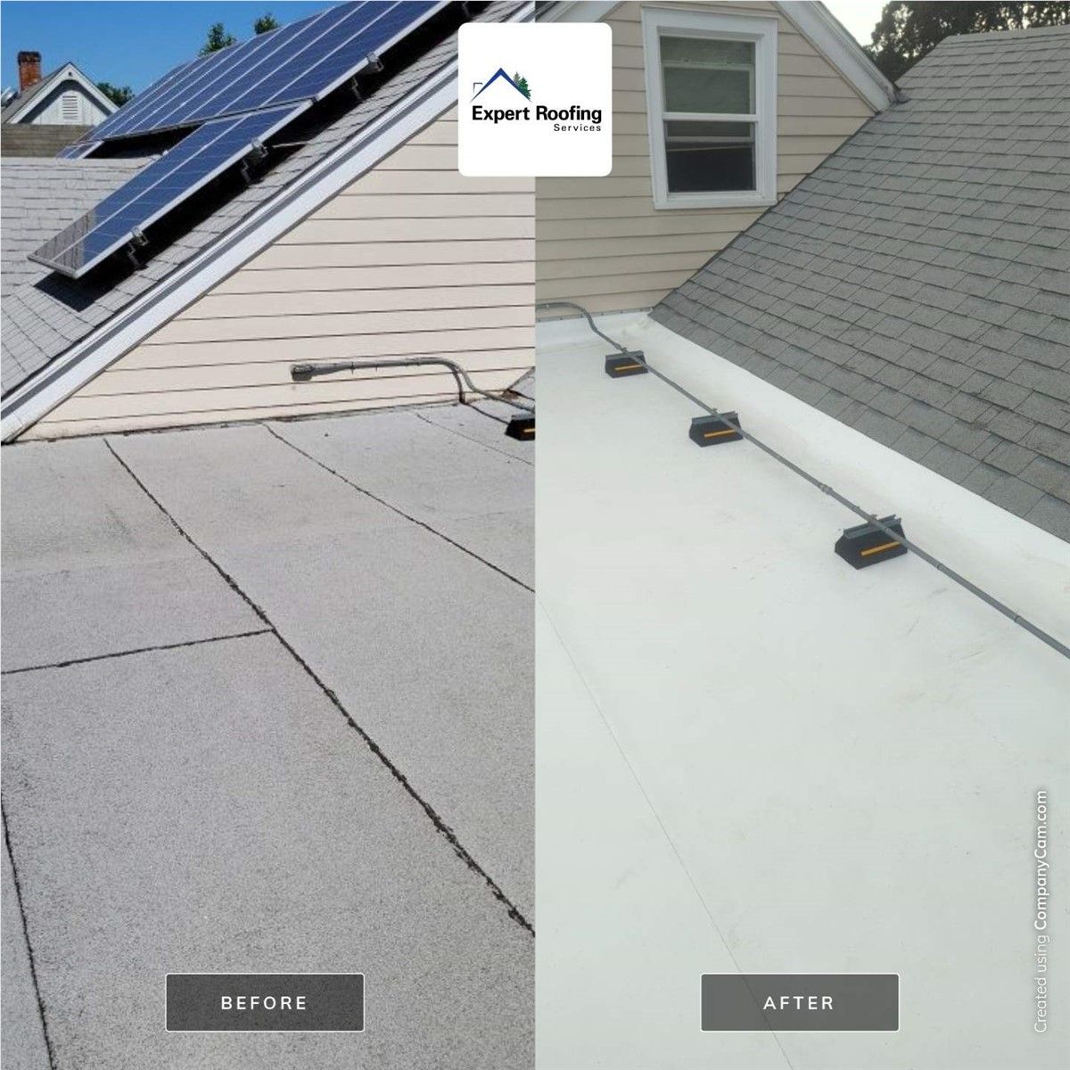 Before And After Comparison — Eugene, OR — Expert Roofing Services