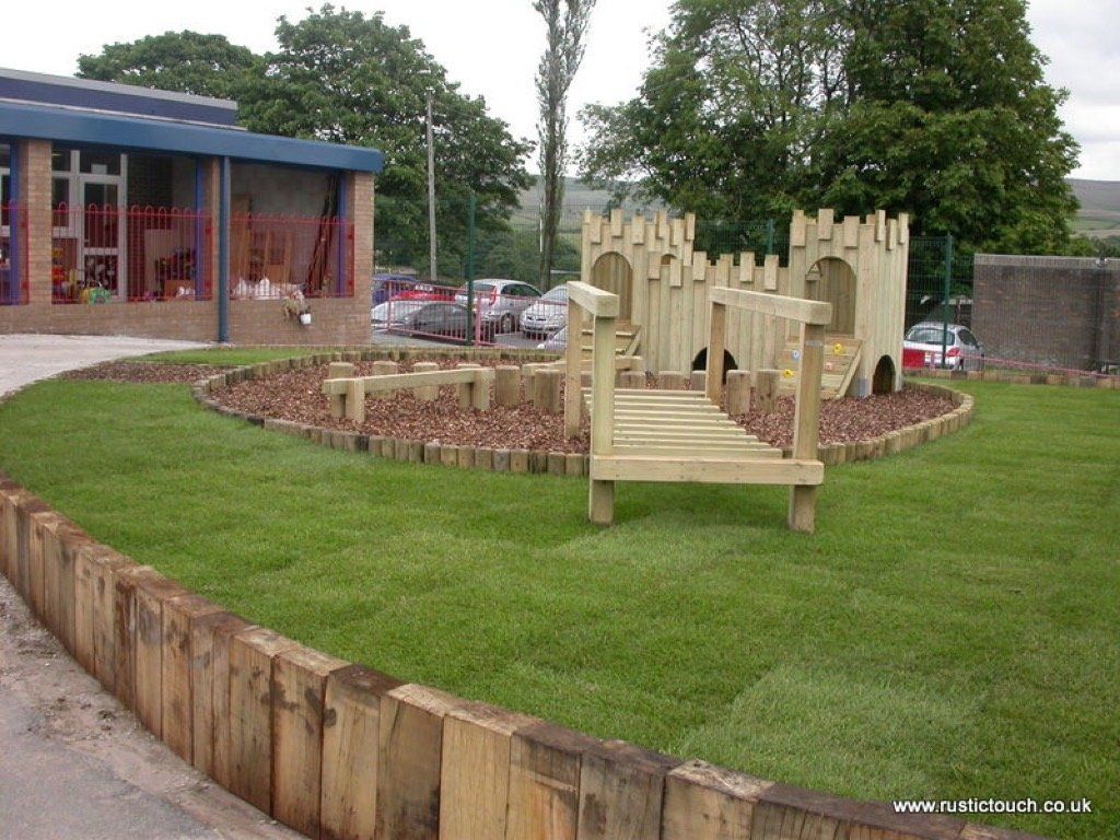 oak sleepers playground